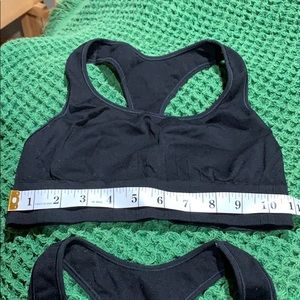 Small woman’s sports bras